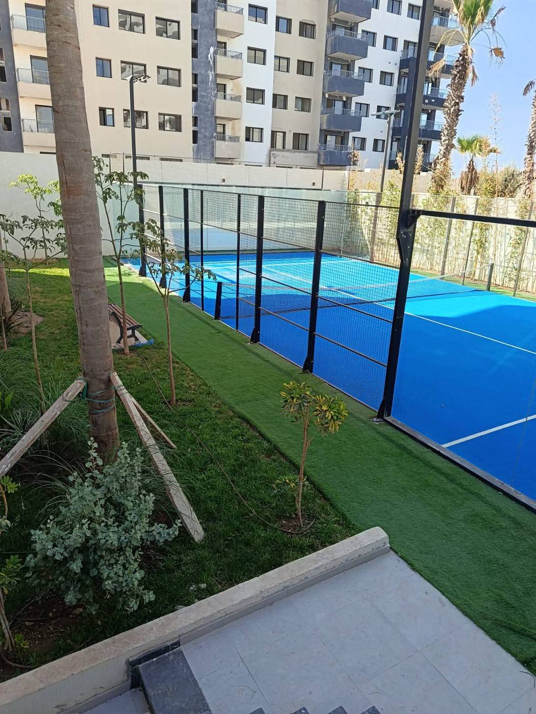 Terrain de padel de la résidence